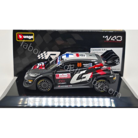 TOYOTA GR YARIS RALLY 1 HYBRID K. ROVANPERA RALLY POLONIA BURAGO ESCALA 1:43