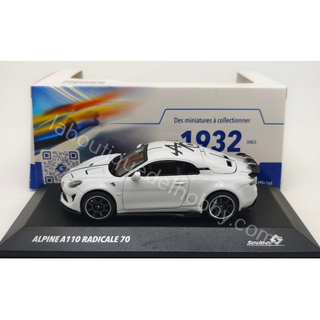 ALPINE A110 RADICALE 70 2024 SOLIDO ESCALA 1:43