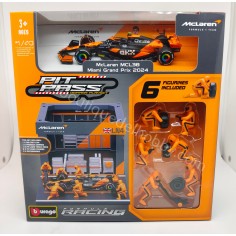 PIT CON FIGURAS MCLAREN...