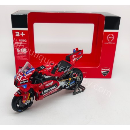 DUCATI DESMOSEDICI GP24 E. BASTIANINI 2024 MAISTO ESCALA 1:18