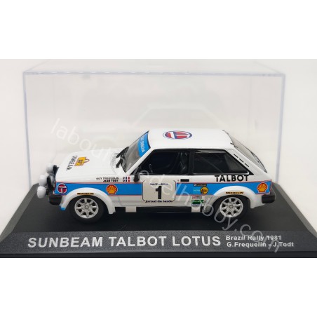 SUNBEAM TALBOT LOTUS G. FREQUELIN RALLY BRAZIL 1981 ALTAYA ESCALA 1:43