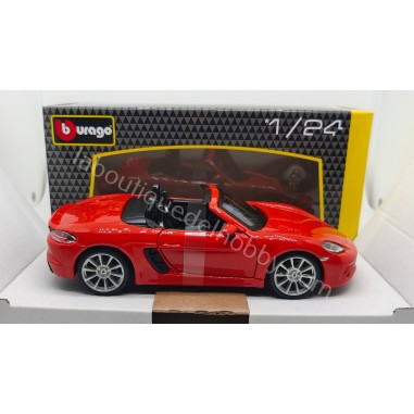PORSCHE 718 BOXSTER BURAGO ESCALA 1:24