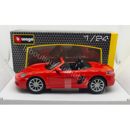 PORSCHE 718 BOXSTER BURAGO ESCALA 1:24