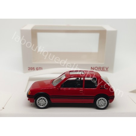 PEUGEOT 205 GTI 1986 NOREV ESCALA 1:43