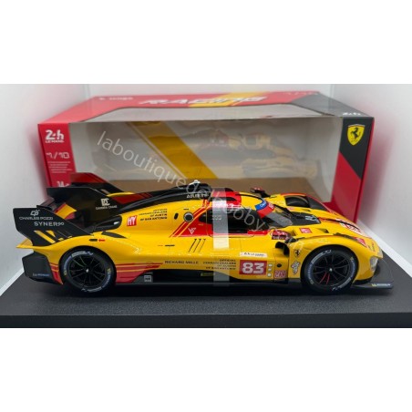 FERRARI 499P KUBICA-YE-SHWARTZMAN LE MANS 2024 BURAGO ESCALA 1:18