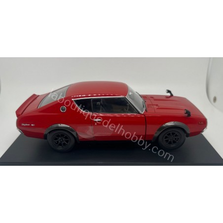 NISSAN SKYLINE 2000 GT-R 1973 HACHETTE ESCALA 1:24 SIN CAJA