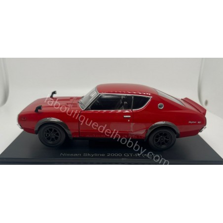 NISSAN SKYLINE 2000 GT-R 1973 HACHETTE ESCALA 1:24 SIN CAJA