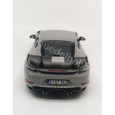 PORSCHE CAYMAN GT4 RS WEISSACH CHALK 2023 NOREV ESCALA 1:18