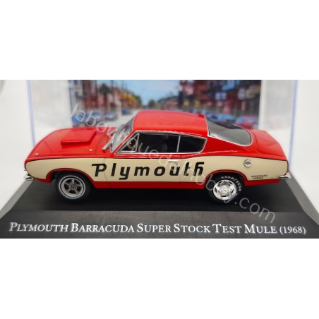 PLYMOUTH BARRACUDA SUPER STOCK TEST MULE 1968 ALTAYA ESCALA 1:43
