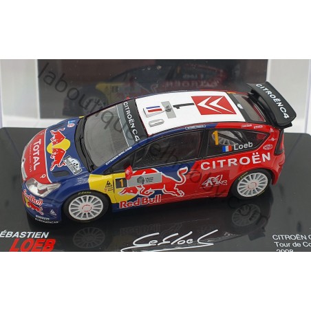 CITROEN C4 WRC S. LOEB TOUR DE CORSE 2008 ALTAYA ESCALA 1:43