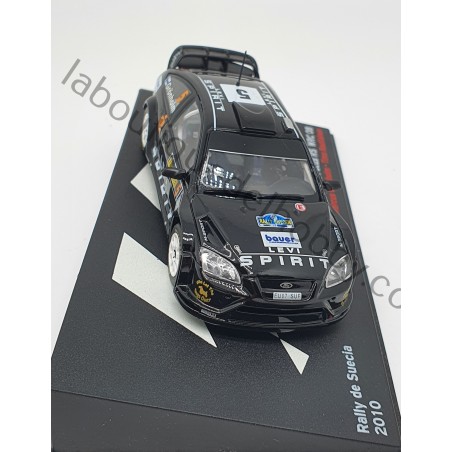 FORD FOCUS RS WRC 08 M. GRONHOLM RALLY SUECIA 2010 ALTAYA ESCALA 1:43