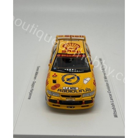 MITSUBISHI LANCER EVO III T. MAKINEN RALLY FINLAND 1995 SPARK ESCALA 1:43