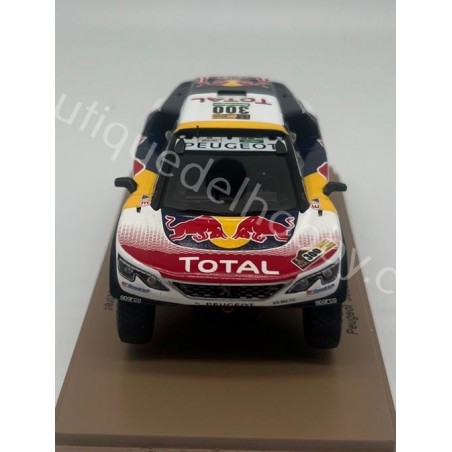 PEUGEOT 3008 DKR S. PETERHANSEL DAKAR 2017 SPARK ESCALA 1:43