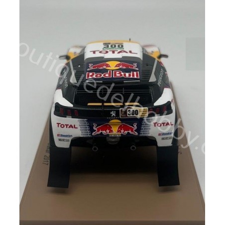 PEUGEOT 3008 DKR S. PETERHANSEL DAKAR 2017 SPARK ESCALA 1:43