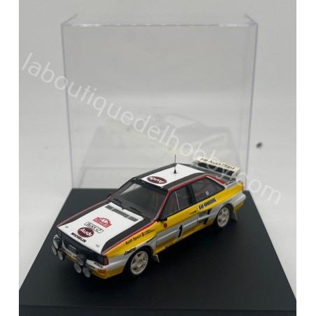 AUDI QUATTRO W. ROHRL RALLYE MONTE CARLO 1984 TROFEU ESCALA 1:43