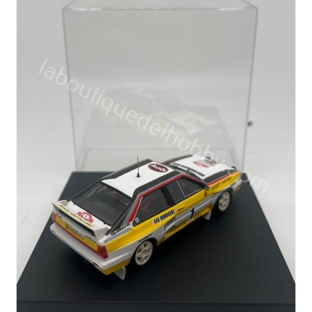 AUDI QUATTRO W. ROHRL RALLYE MONTE CARLO 1984 TROFEU ESCALA 1:43