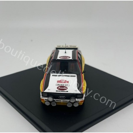 AUDI QUATTRO W. ROHRL RALLYE MONTE CARLO 1984 TROFEU ESCALA 1:43