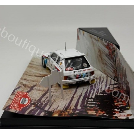 PEUGEOT 205 T16 A. VATANEN RALLYE MONTE CARLO 1985 VITESSE ESCALA 1:43