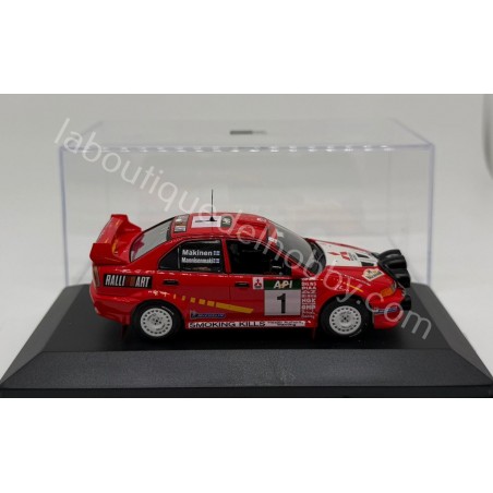 MITSUBISHI LANCER EVO V T. MAKINEN RALLY AUSTRALIA 1998 WHITEBOX ESCALA 1:43