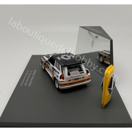 RENAULT 5 MAXI TURBO F. CHATRIOT TOUR DE CORSE 1986 UNIVERSAL HOBBIES ESCALA 1:43