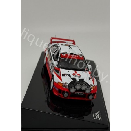 MITSUBISHI CARISMA GT R. BURNS RALLY GB 1998 IXO ESCALA 1:43