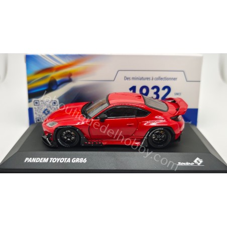 PANDEM TOYOTA GR86 2022 SOLIDO ESCALA 1:43