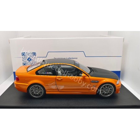 BMW E46 M3 COUPE 2000 SOLIDO ESCALA 1:18