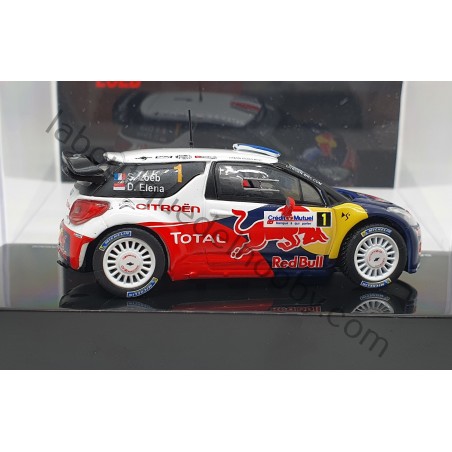 CITROEN DS3 WRC S. LOEB RALLYE FRANCE ALSACE 2012 ALTAYA ESCALA 1:43