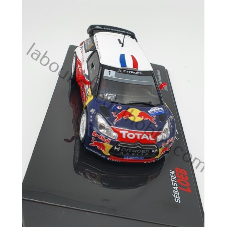 CITROEN DS3 WRC S. LOEB RALLYE FRANCE ALSACE 2012 ALTAYA ESCALA 1:43