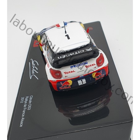 CITROEN DS3 WRC S. LOEB RALLYE FRANCE ALSACE 2012 ALTAYA ESCALA 1:43
