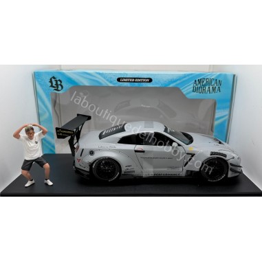 NISSAN GT-R R35 LBWK 2024 + FIGURA...