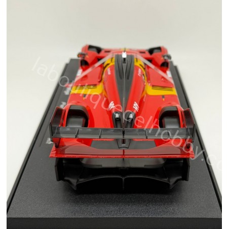 FERRARI 499P PIER GUIDI-CALADO-GIOVINAZZI LE MANS 2023 BURAGO ESCALA 1:18