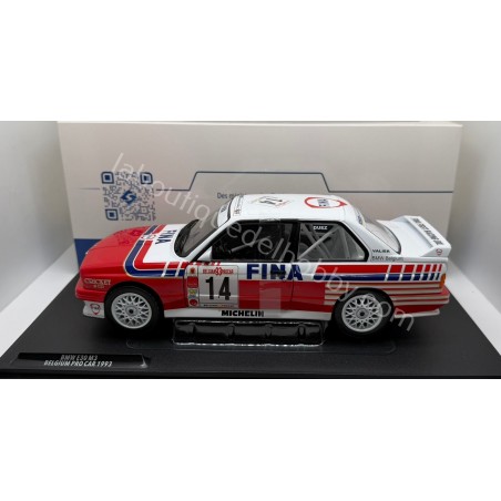 BMW M3 E30 DUEZ BELGIUM PROCAR 1993 SOLIDO ESCALA 1:18