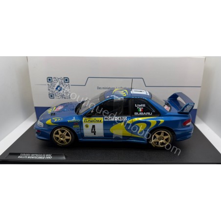SUBARU IMPREZA 22B WRC P. LIATTI RALYYE MONTE CARLO 1997 SOLIDO ESCALA 1:18