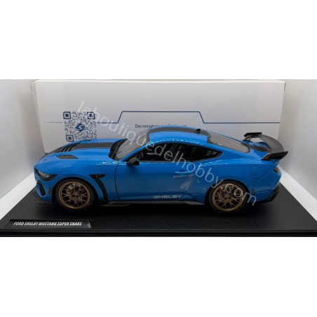 FORD SHELBY MUSTANG SUPER SNAKE 2024 SOLIDO ESCALA 1:18