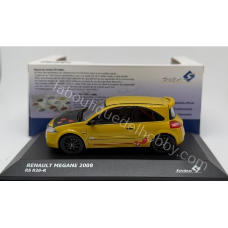 RENAULT MEGANE RS R26-R 2008 SOLIDO ESCALA 1:43
