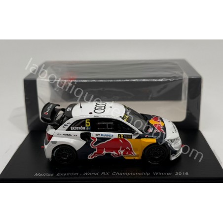 AUDI S1 EKS RX M. EKSTROM WORLD RX HOCKENHEIM 2016 SPARK ESCALA 1:43