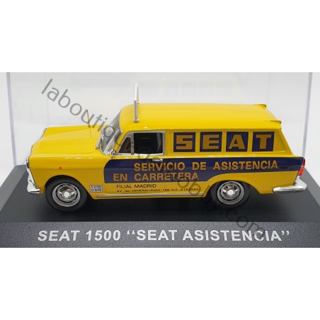 SEAT 1500 SEAT ASISTENCIA ALTAYA ESCALA 1:43