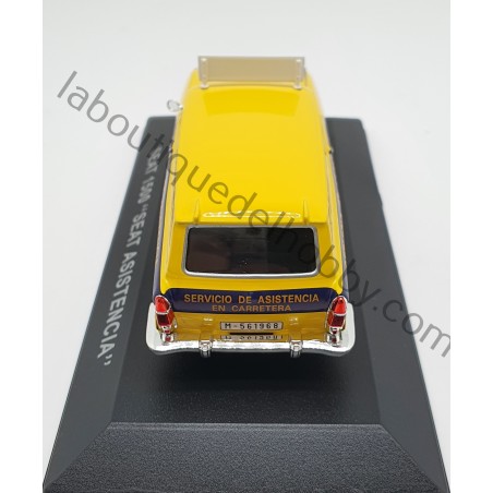 SEAT 1500 SEAT ASISTENCIA ALTAYA ESCALA 1:43