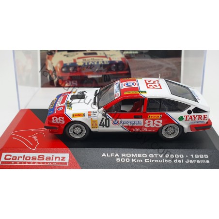 ALFA ROMEO GTV C. SAINZ CIRCUITO JARAMA 1985 ALTAYA ESCALA 1:43