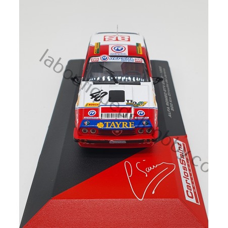 ALFA ROMEO GTV C. SAINZ CIRCUITO JARAMA 1985 ALTAYA ESCALA 1:43