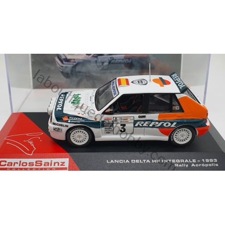 LANCIA DELTA HF INTEGRALE C. SAINZ RALLY ACROPOLIS 1993 ALTAYA ESCALA 1:43