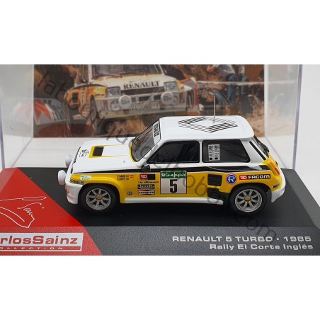 RENAULT 5 TURBO C. SAINZ RALLY EL CORTE INGLES 1985 ALTAYA ESCALA 1:43