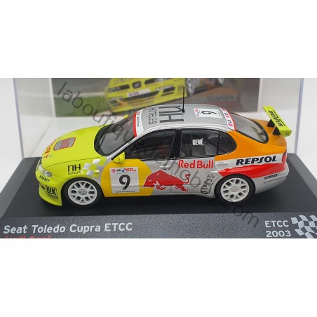 SEAT TOLEDO CUPRA ETCC J. GENE ETCC 2003 ALTAYA ESCALA 1:43