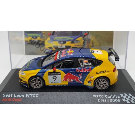 SEAT LEON WTCC J. GENE WTCC CURITIBIA BRASIL 2006 ALTAYA ESCALA 1:43