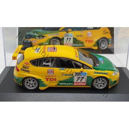 SEAT LEON BTCC J. PLATO BTCC 2008 ALTAYA ESCALA 1:43