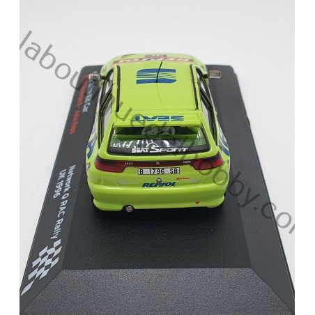 SEAT IBIZA KIT CAR H. ROVANPERA NETWORK Q RAC RALLY 1996 ALTAYA ESCALA 1:43