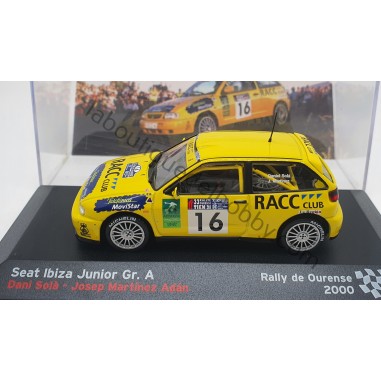 SEAT IBIZA JUNIOR GR.A D. SOLA RALLY...