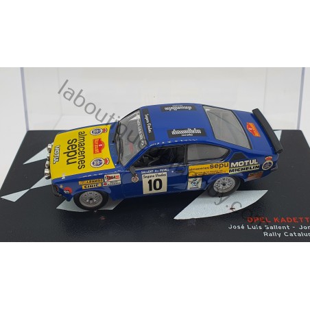 OPEL KADETT GT/E J.L. SALLENT RALLY CATALUNYA 1979 ALTAYA ESCALA 1:43