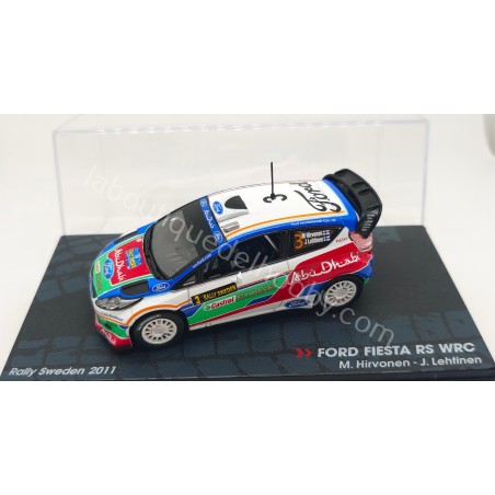 FORD FIESTA RS WRC M. HIRVONEN RALLY SWEDEN 2011 ALTAYA ESCALA 1:43